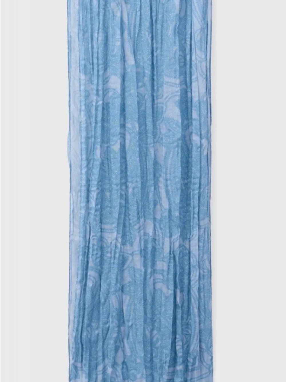 John Varvatos Light Blue Sheer Men’s Scarf